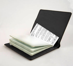 Passport Holder Bahrain - Black