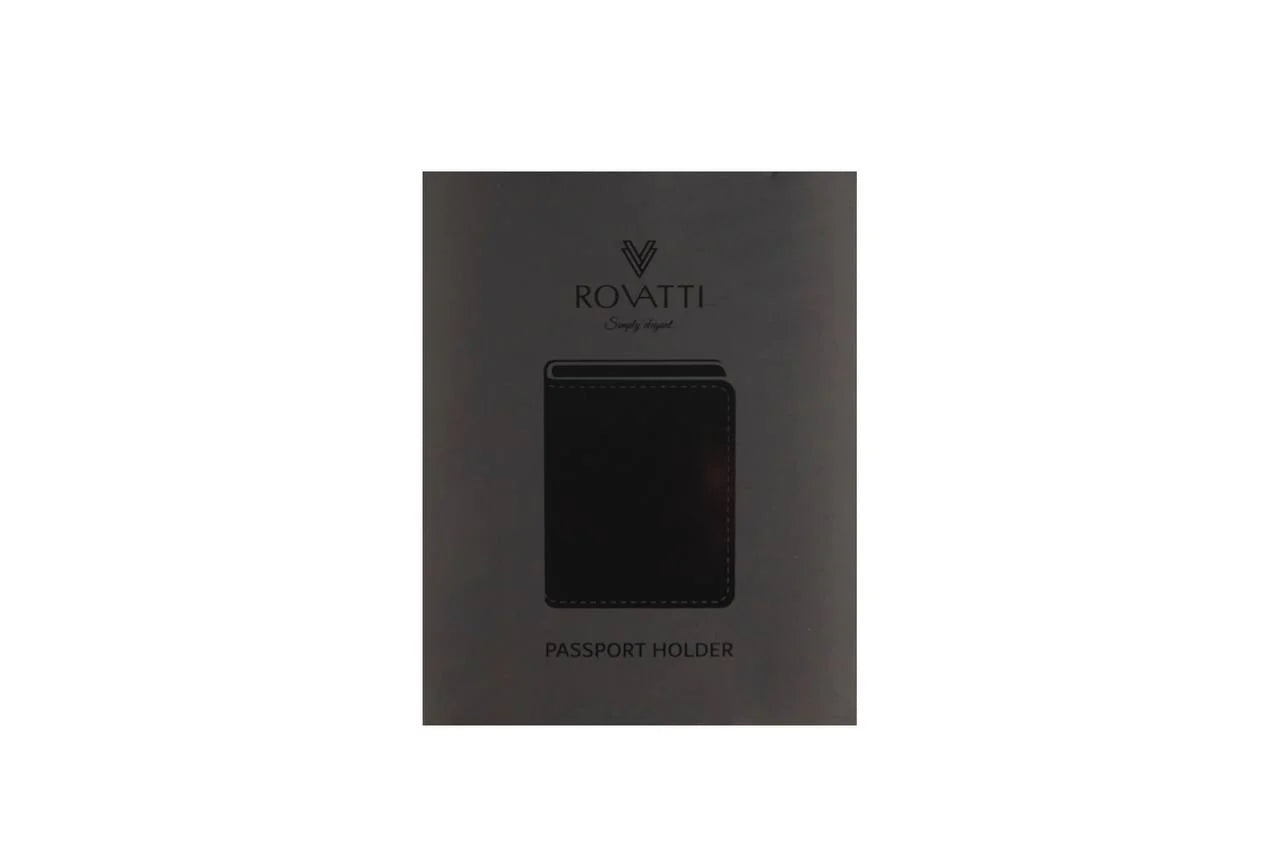Passport Holder Bahrain - Black
