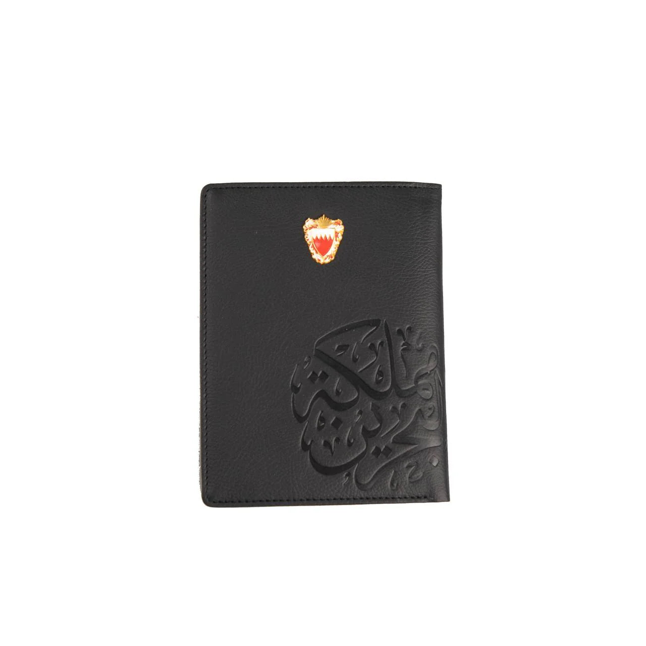 Passport Holder Bahrain - Black