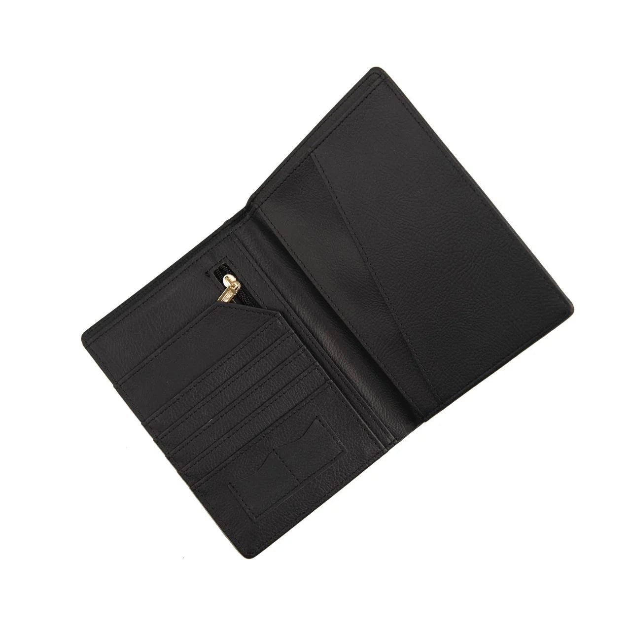 Passport Holder Bahrain - Black