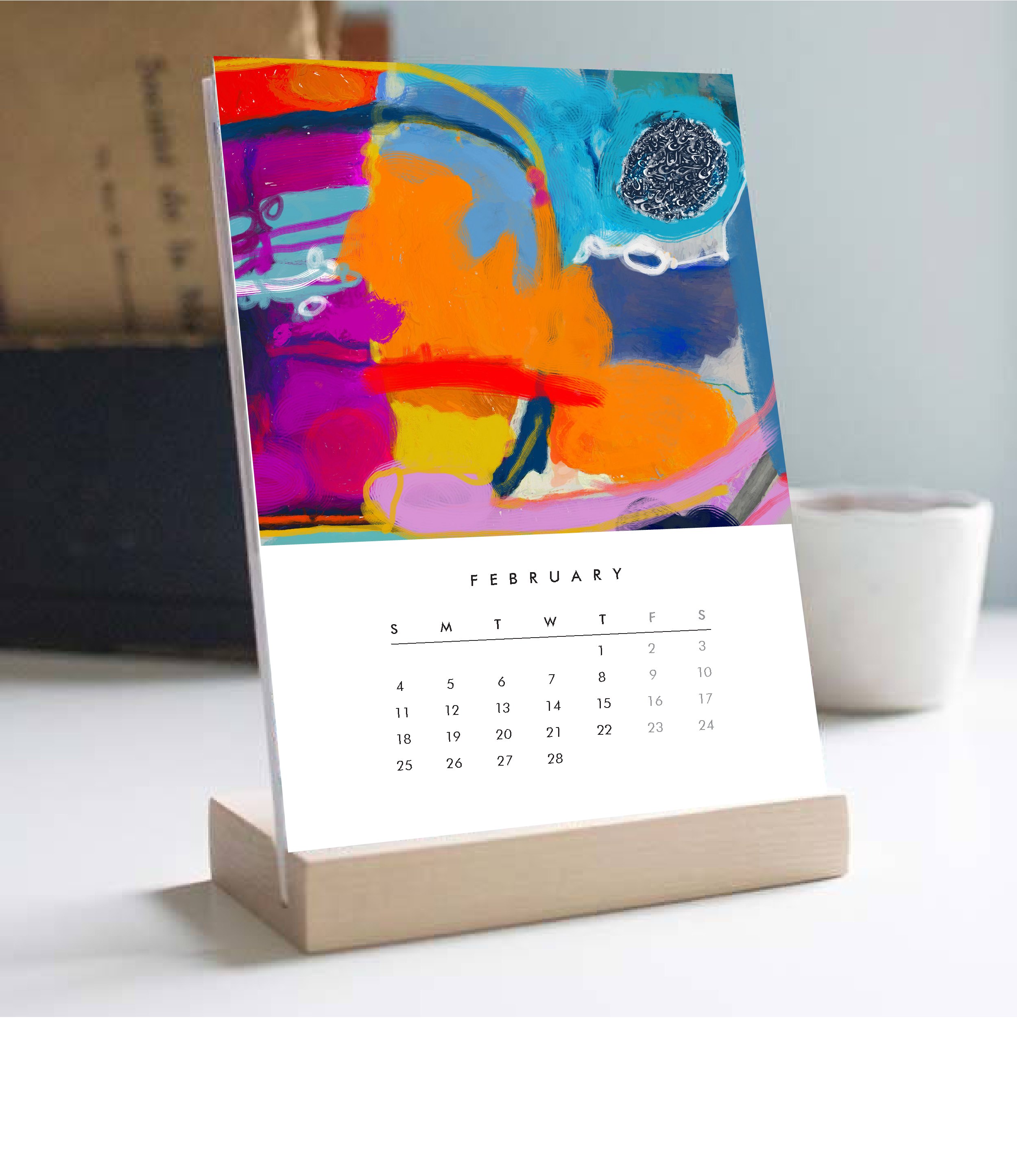 Khalid Shahin Desk Calendar 2023