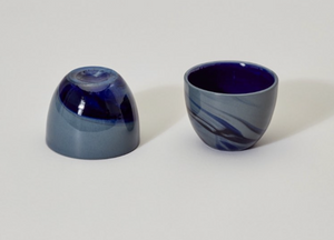 Dark Blue Smoke cup