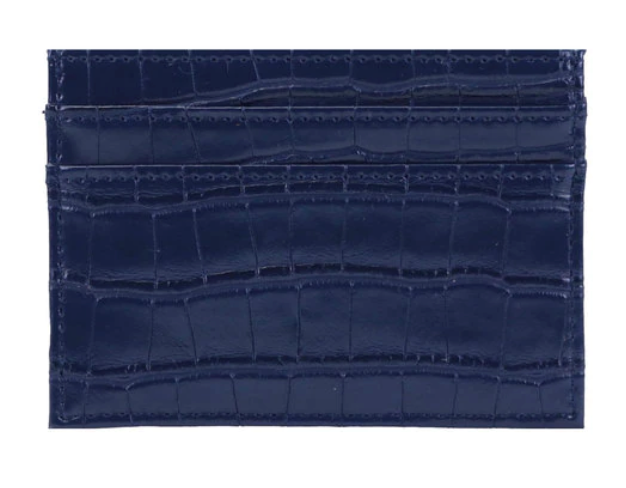 Croco Card Holder