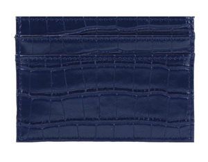 Croco Card Holder