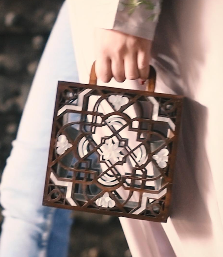 Bab Al Jabyeh Wooden bag