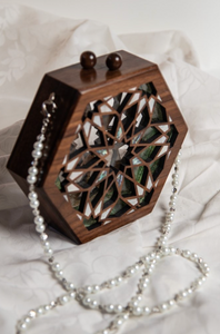 Mandala Light Wooden bag