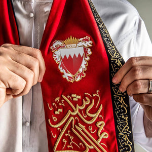 Bahrain National Day Red Scarf